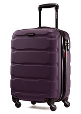 Samsonite Omni Pc Hardside Expandable Luggage with Spinner Wheels Purple Checked Large 28 Inch U40